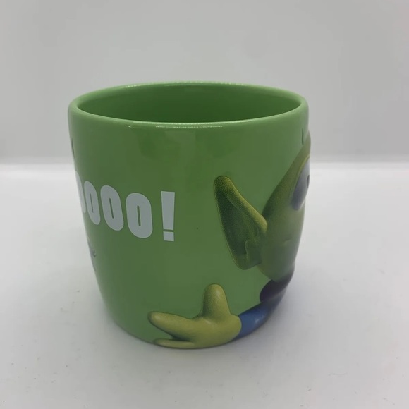 Disney Store Toy Story Aliens Green Men Coffee Mug 'OOOOO' Used Condition - Picture 4 of 15